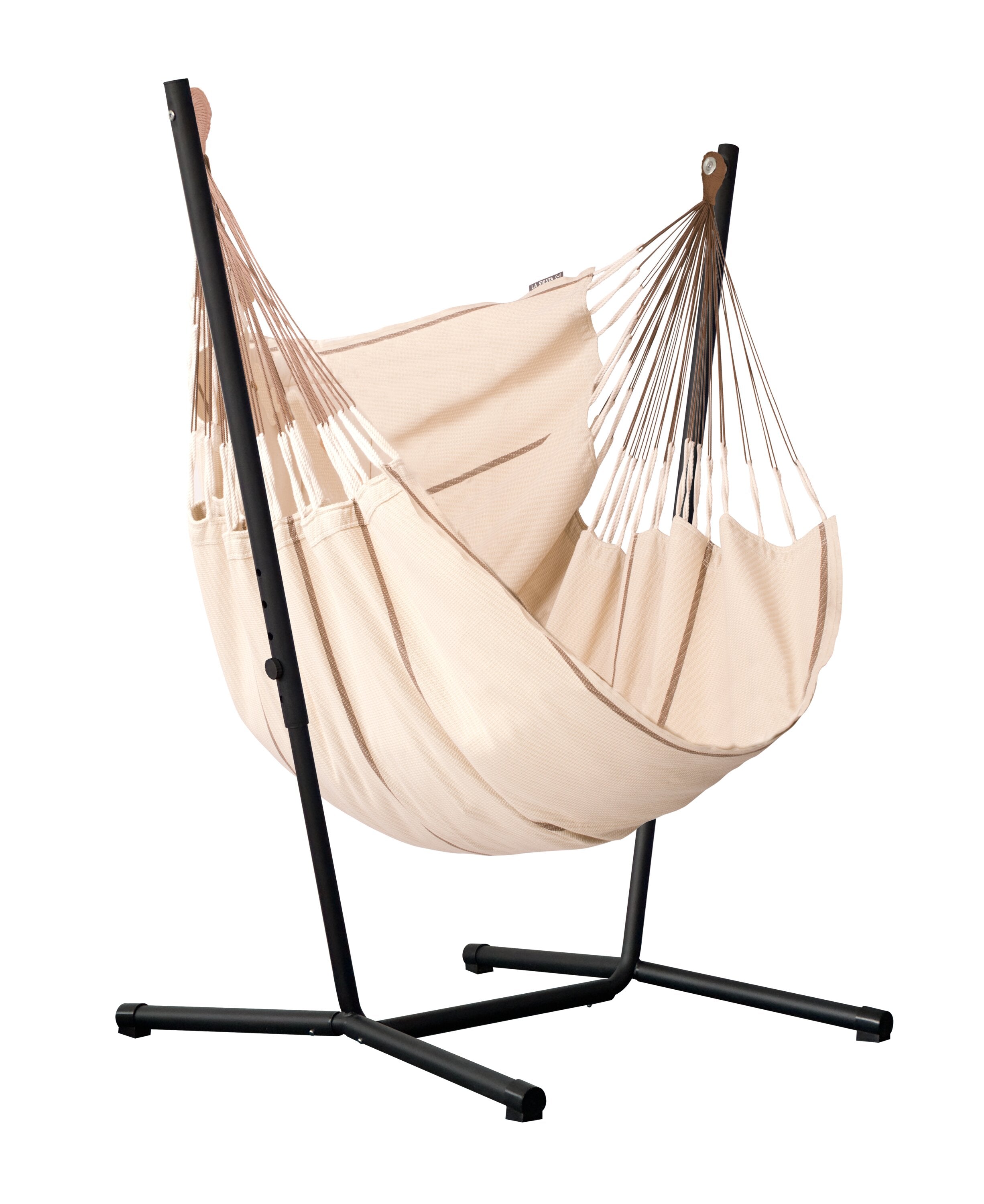 Fiji Organic Nougat – Organic Cotton Comfort Size Hammock Chair with G