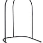 Arcada Anthracite - Galvaniseret stål-stativ til hængekøjestole og børne-hængekøjehule