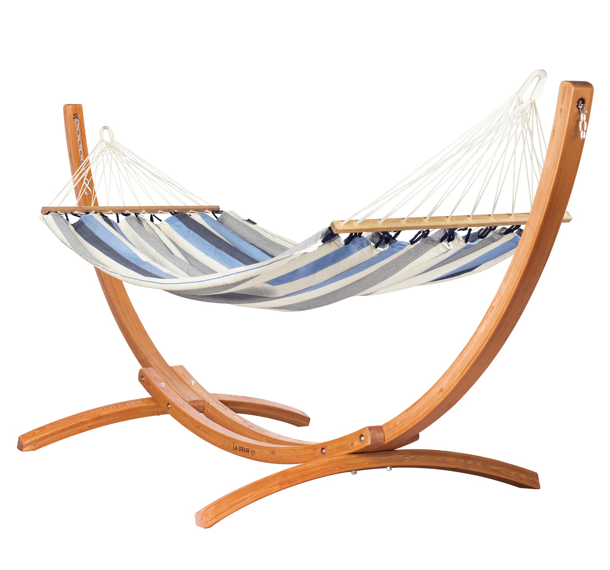 Maera Outdoor R - Stabhängematte Outdoor mit Gestell aus FSC®-zertifiziertem Eukalyptus