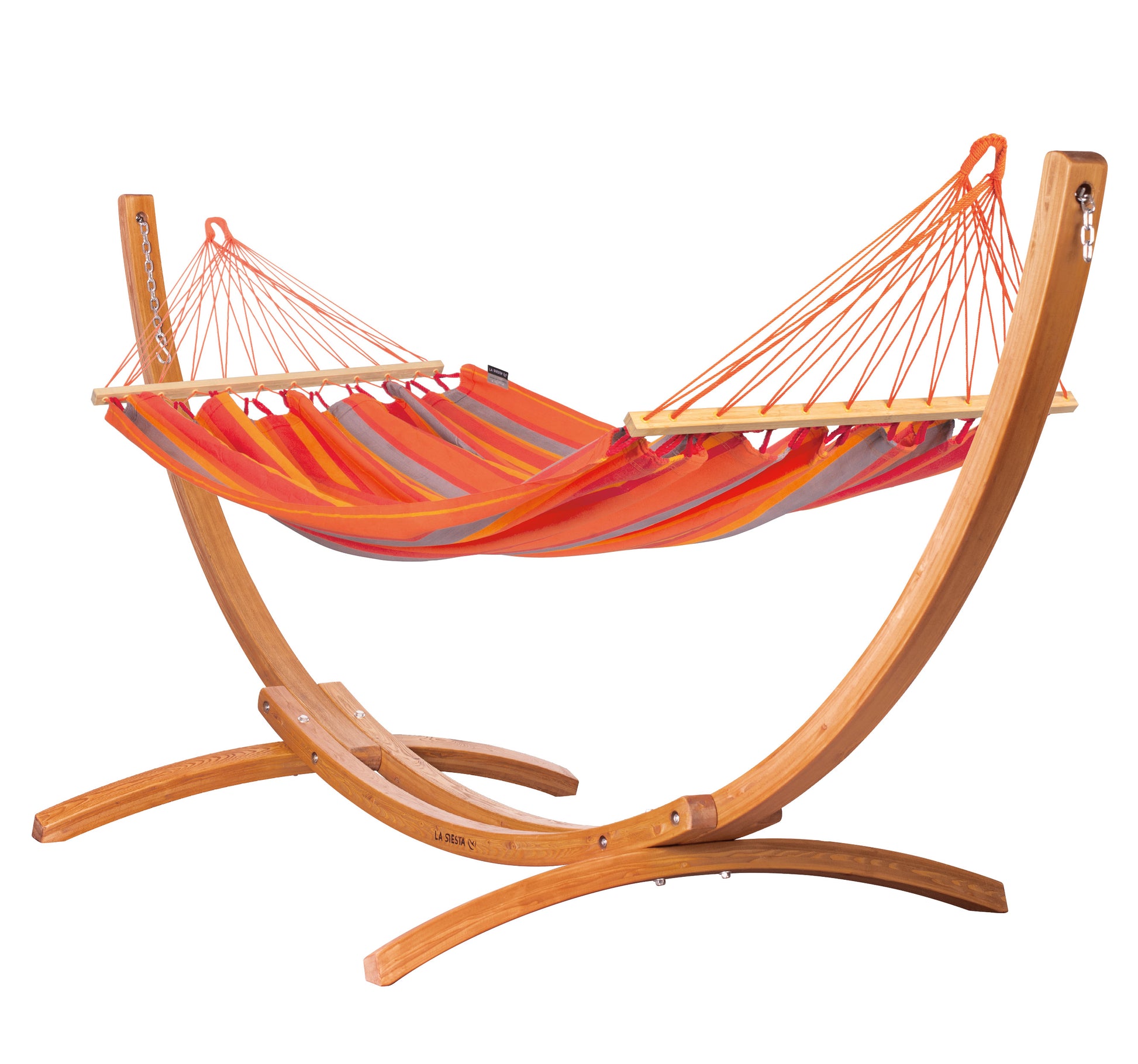 Maera Outdoor R - Stabhängematte Outdoor mit Gestell aus FSC®-zertifiziertem Eukalyptus