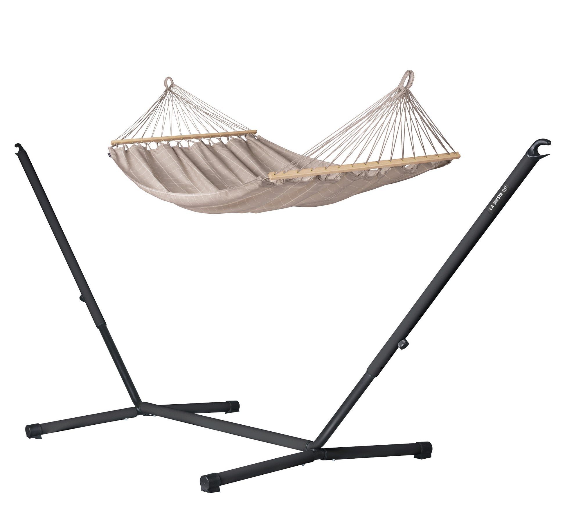 Nautico Outdoor R - Stabhängematte Outdoor mit Gestell aus verzinktem