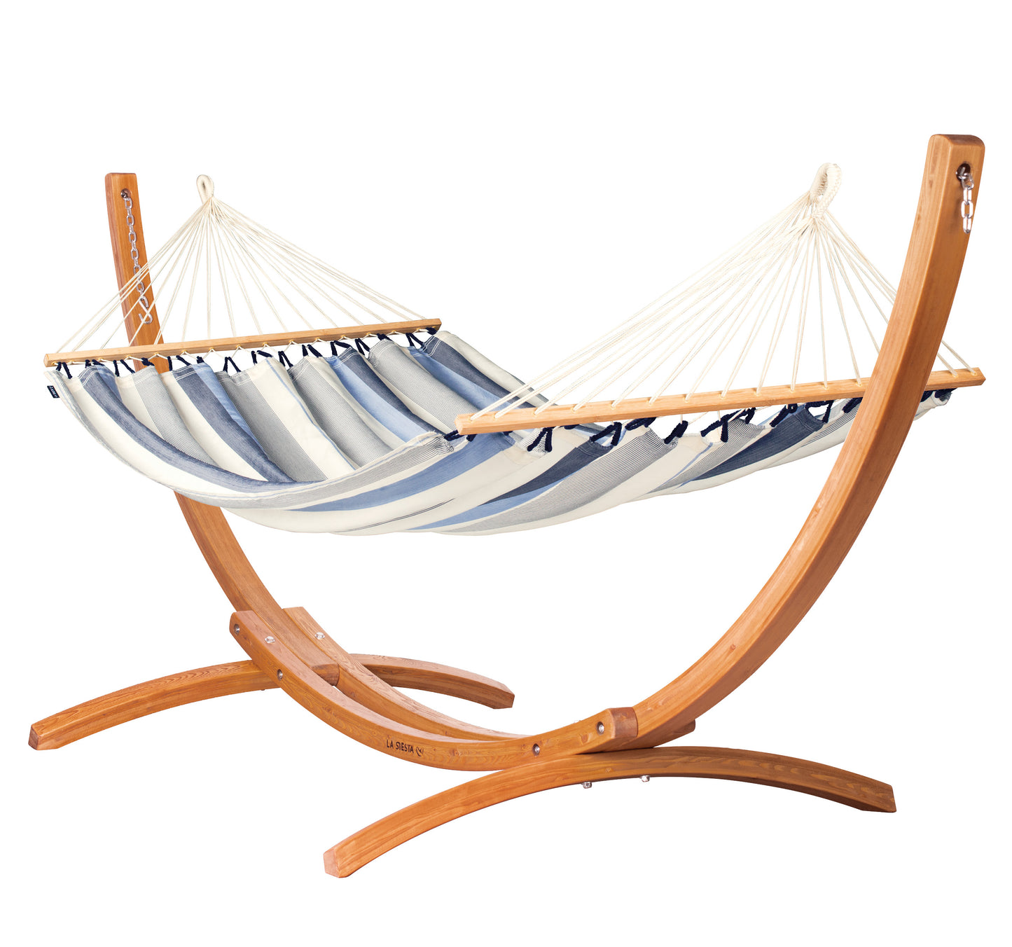 Maera Outdoor R - Stabhängematte Outdoor mit Gestell aus FSC®-zertifiziertem Eukalyptus