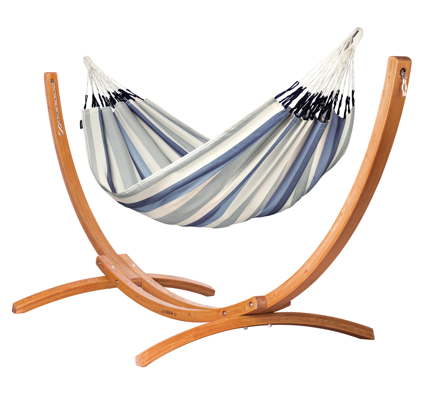 Maera Outdoor - Hängematte Outdoor mit Gestell aus FSC®-zertifiziertem Eukalyptus