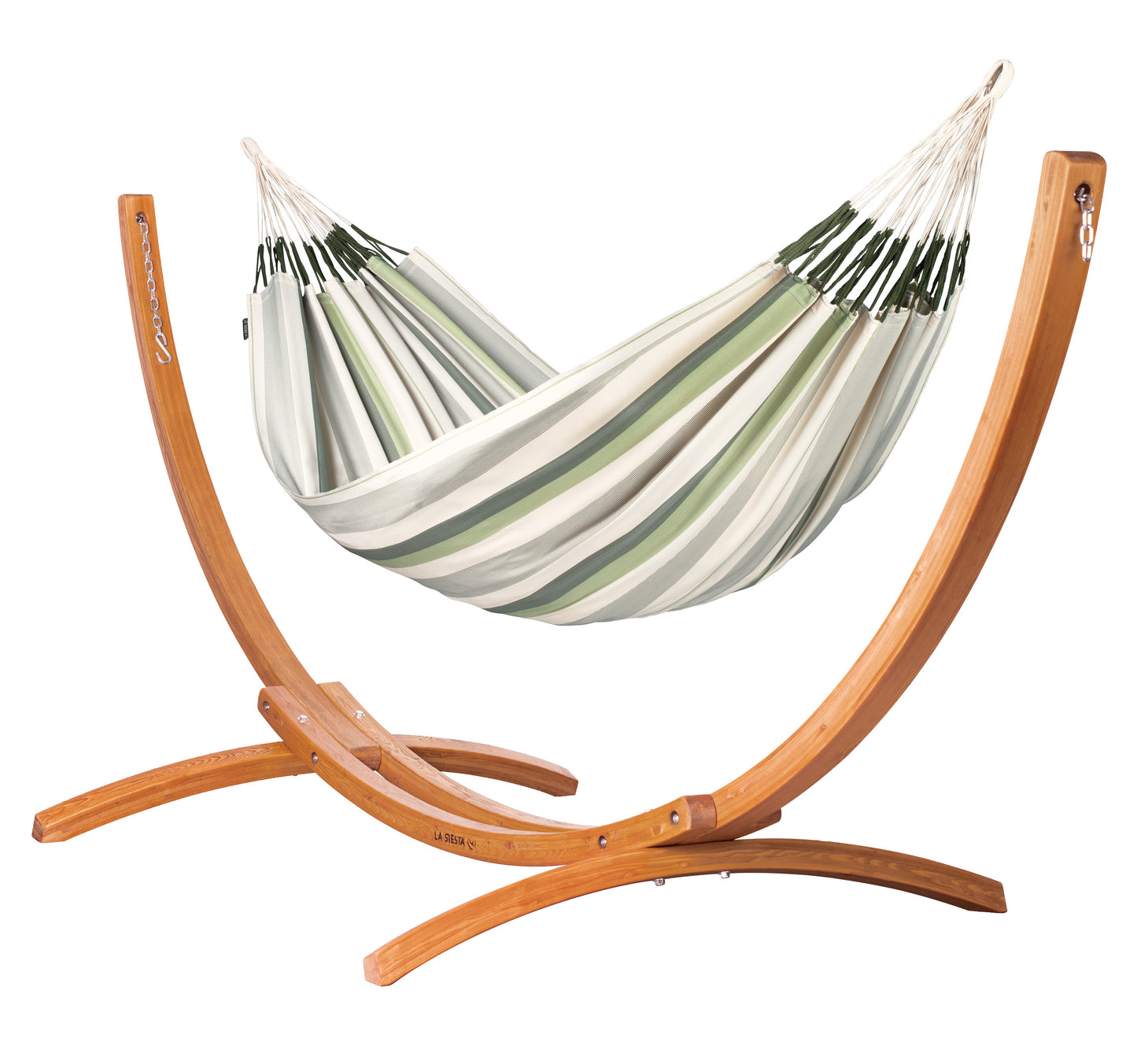 Maera Outdoor - Hängematte Outdoor mit Gestell aus FSC®-zertifiziertem Eukalyptus