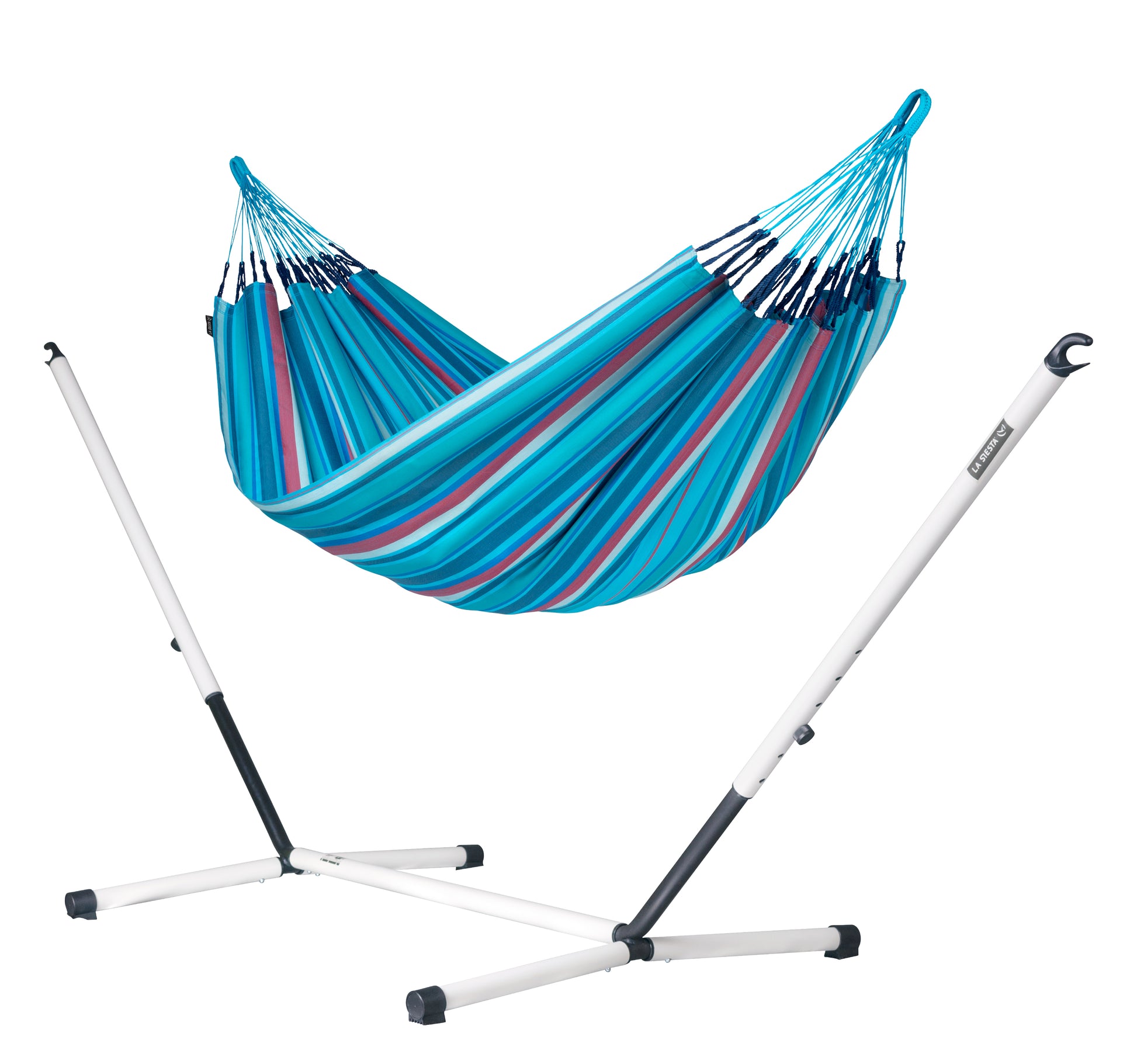 Nautico Outdoor Cool Grey Wave - Double Size Hängematte Outdoor mit Ge