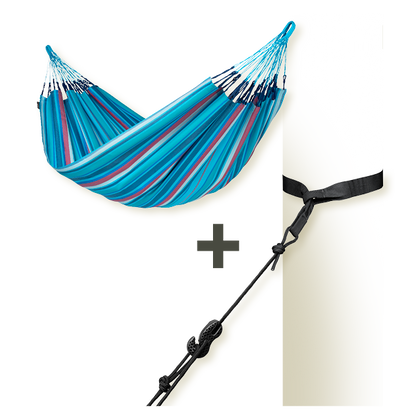 TreeMount 2rope Black - Bevestiging voor hangmat aan boom of paal