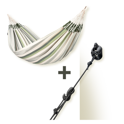 CasaMount 2rope Black - Wand-, Decken- & Balken-Befestigung für Hängematten