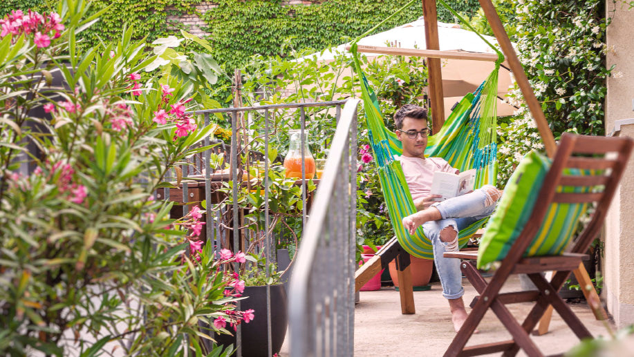 Hamacas colgantes y sillas hamaca ecológicas para tu jardín