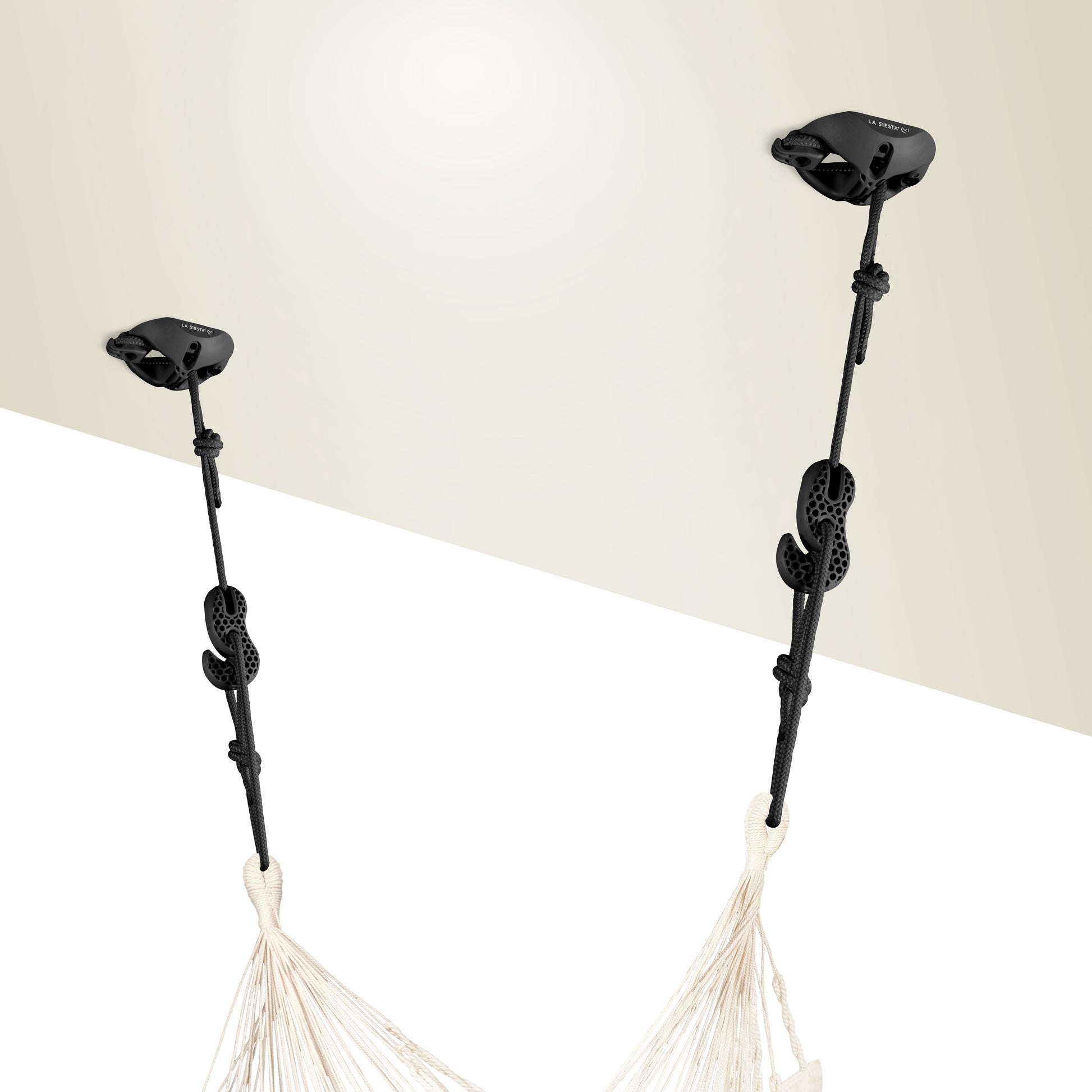 hängematte befestigen wand CasaMount 2rope Black - Wand-, Decken- & Balken-Befestigung für Hängem