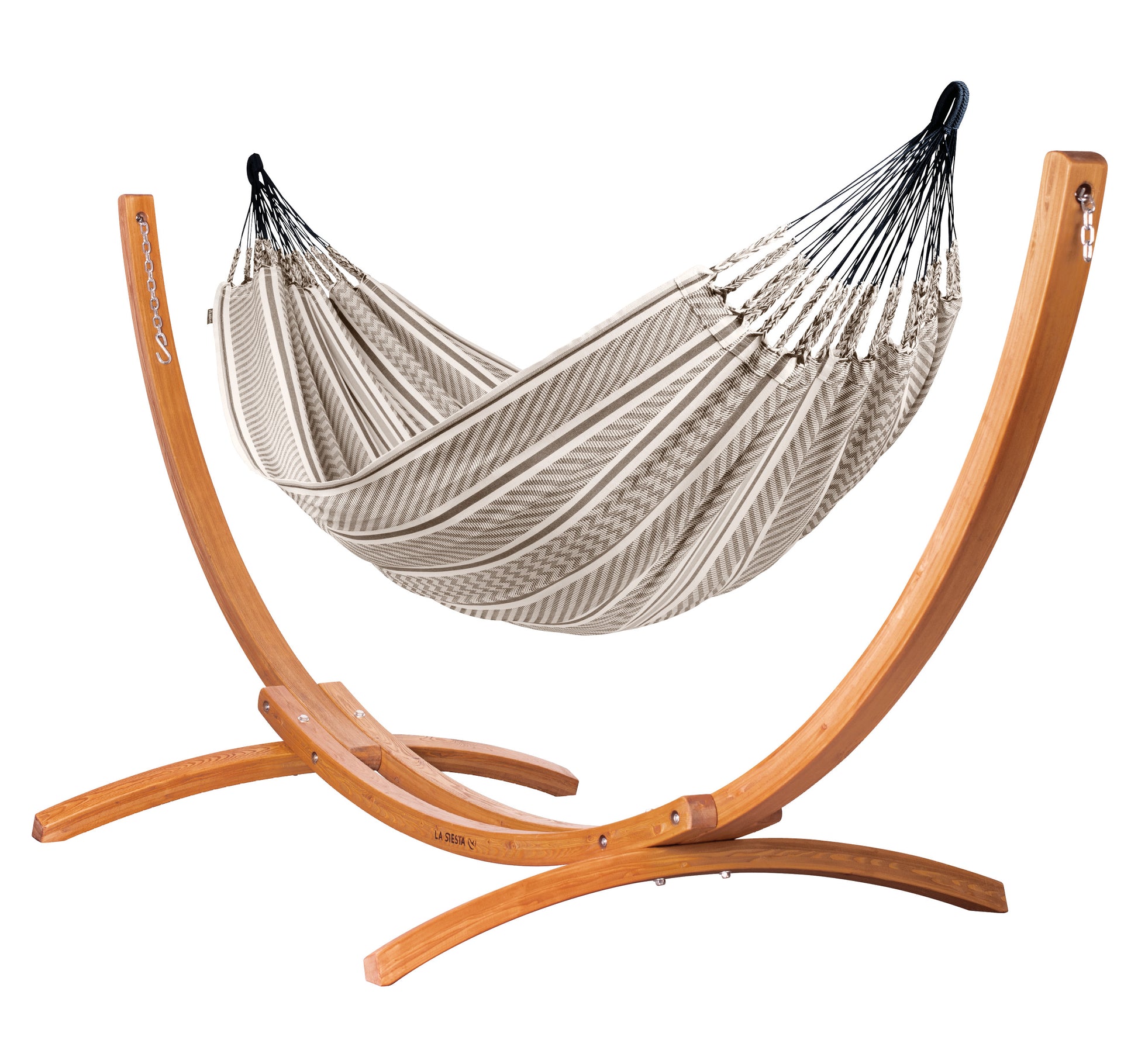 Maera Colombia - Hängematte aus Bio-Baumwolle mit Gestell aus FSC®-zertifiziertem Eukalyptus
