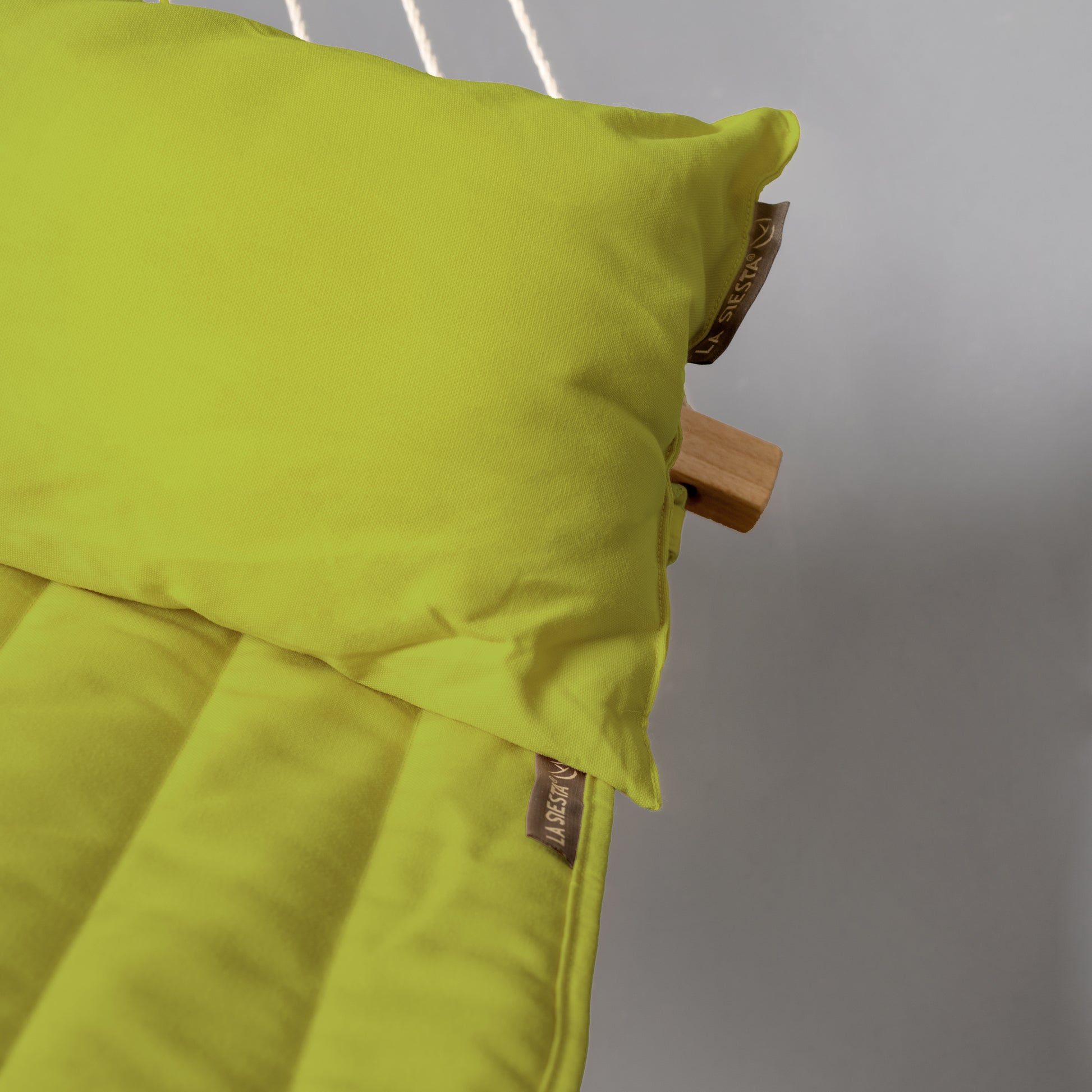 la siesta hängematte alabama Alabama Avocado - Gefütterte Kingsize-Stabhängematte