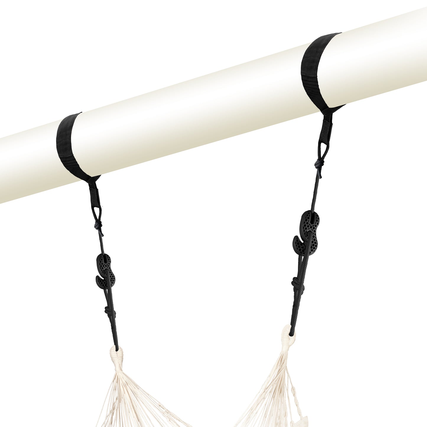 stahlpfosten für hängematte TreeMount 2rope Black - Baum- & Pfosten-Befestigung für Hängematten