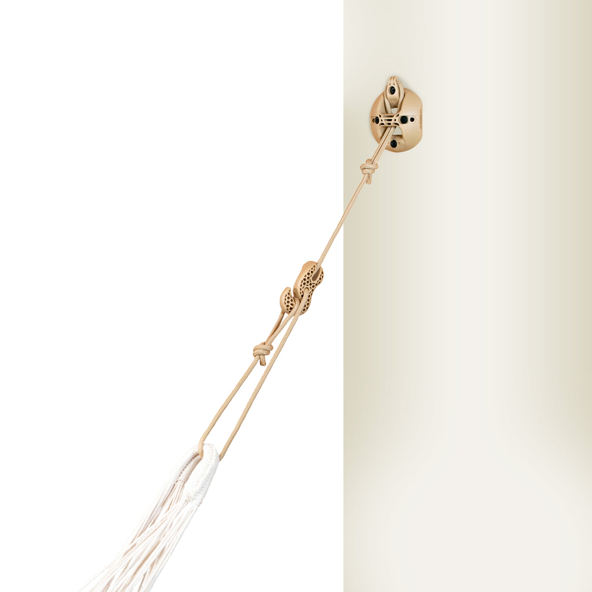 hängematte befestigung balken CasaMount 2rope Beige - Wand-, Decken- & Balken-Befestigung für Hängem