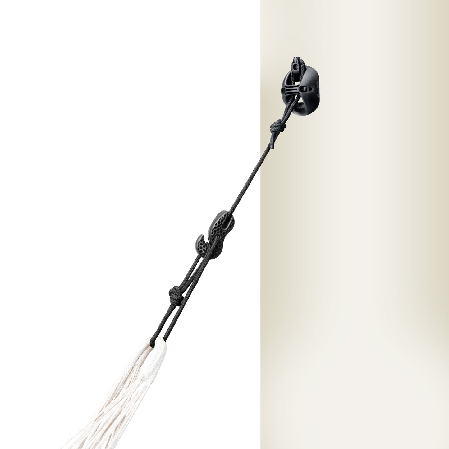 CasaMount 2rope Black - Bevestiging voor muur, plafond en balk voor hangmatten
