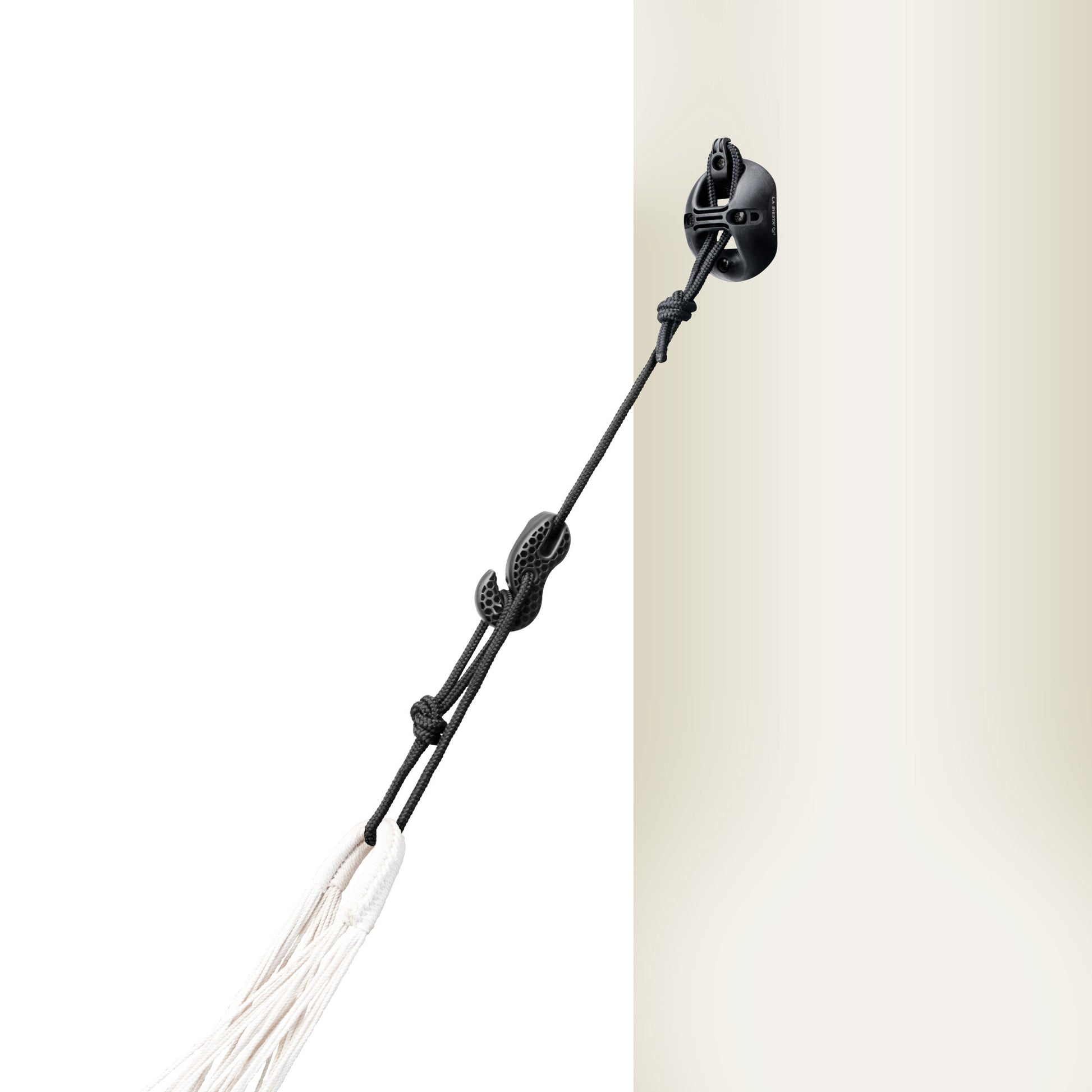 hängematte aufhängen wand CasaMount 2rope Black - Wand-, Decken- & Balken-Befestigung für Hängem