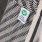 Cumbia Organic Zebra - Asiento de algodón orgánico para soporte Udine