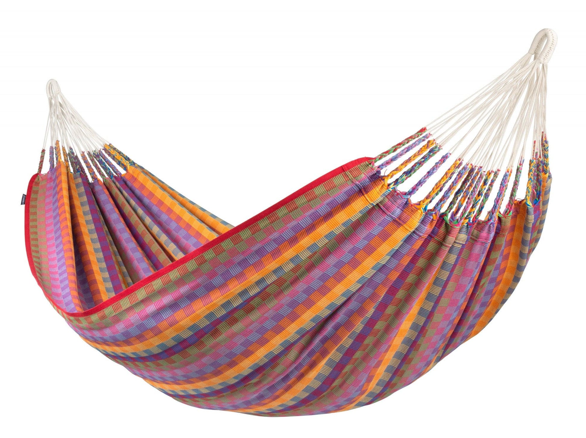 la siesta doppel hängematte Flora Flowers - Doppel-Hängematte aus Bio-Baumwolle