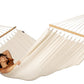 Florencia Latte - Dobbelt-hængekøje med tværpind i økologisk bomuld