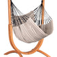 Udine Organic Zebra - Organic Cotton Hammock Chair with FSC™ certified Eucalyptus Stand