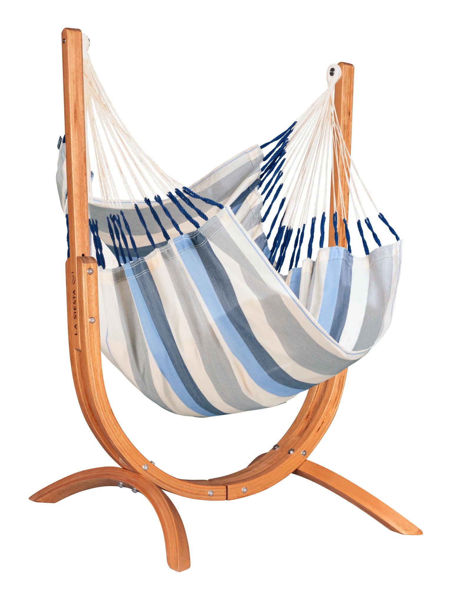 Udine Outdoor Sea Salt - Chaise-hamac outdoor avec support en eucalyptus certifié FSC®